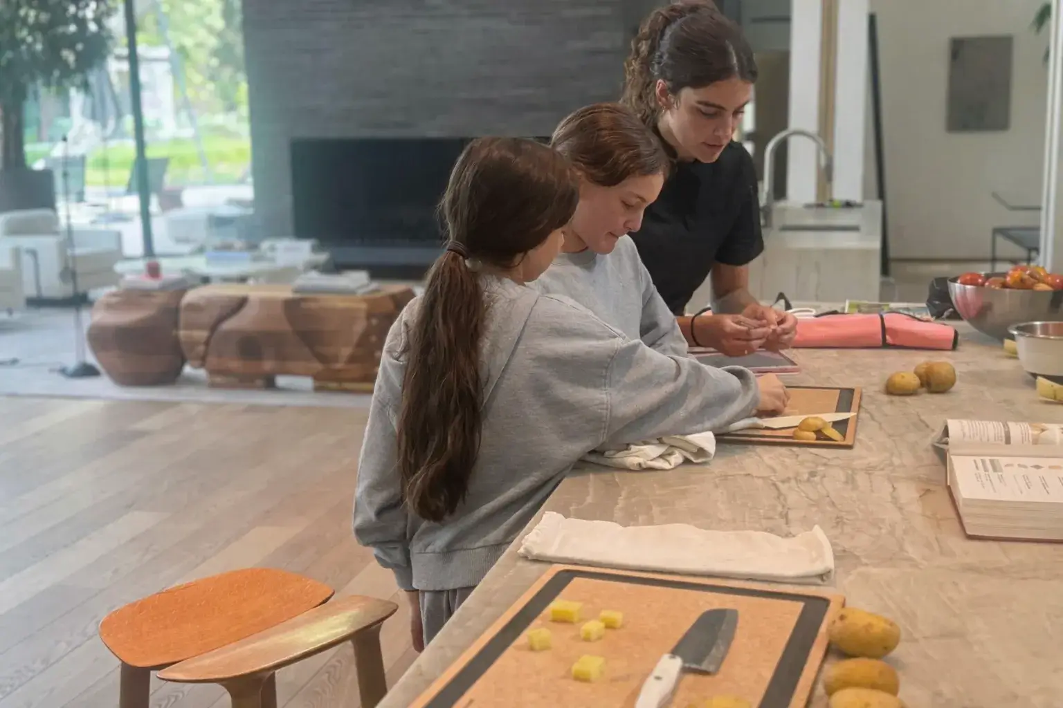 Woodworking and ceramics at LA Microschool